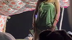 Village arkestra dancing two girls flashing boobs and pussy (2)