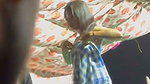 Village arkestra dancing two girls flashing boobs and pussy (2)