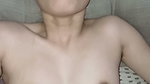 A young girl 18+ having sex with her boyfriend in the living room