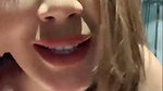 After photoshoot this model horny and masturbate