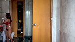 Asian girl masturbate in hotel until squirt