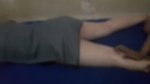 Beautiful woman erotic massage after work