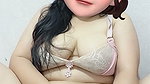 Beautiful woman with big teases solo masturbation