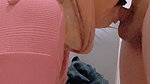 Booking a busty hijab student at a villa to pay for college