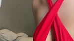 Changing lingerie showing her sexual desire