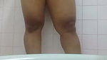 Chubby maid shoots shower video for her lover