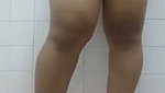 Chubby maid shoots shower video for her lover