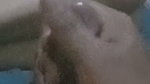 Cock jerking in front of new maid