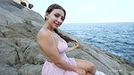 Cutie was very horny and seduced the first fisherman she met! Outdoor Sex !