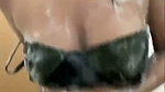 Desi girl shower time, showing her pussy and big tits asian