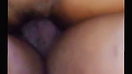 Dog style until semen comes out inside the vagina