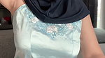 Fantasy Hijab Aunty Wearing Sexy Pajamas