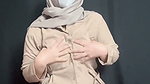 Female High College Student Masturbates After College