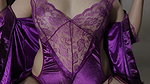 Filipino chicks in order through online applications using sexy purple lingerie in entot until satisfied