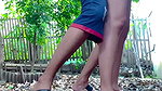 Fucking with a neighbor’s wife in the backyard garden
