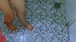 Fucking with the neighbor’s wife in the toilet
