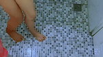 Fucking with the neighbor’s wife in the toilet