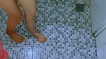 Fucking with the neighbor’s wife in the toilet