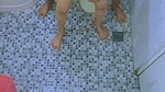 Fucking with the neighbor’s wife in the toilet