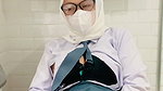 High school student comes home from school caught brutal masturbation until squirt fountain