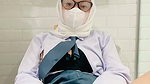 High school student comes home from school caught brutal masturbation until squirt fountain