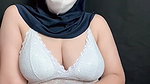 Hijab Girl Fucking Dildo