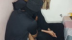 Hijab girls invited to ngentot boarding house neighbors