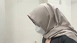 Hijab Masturbating In The Bathroom