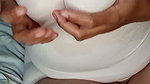 Horny girl masturbating to multiple orgasms