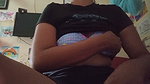 Chubby Curvy Vikkyy Riding on Dildo in the Bathroom Wet Pussy and Juicy Boobs