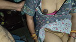 Hot Indian Wife Rubbing Dick in Her Tits and Get Cumshot