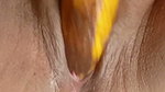 Masturbating