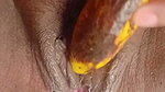 Masturbating