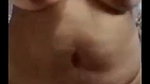 after taking a shower i squeezed my breasts and i was so aroused by the pleasure when i squeezed my breasts