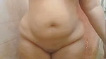 Aunt bahenol bbw is taking a shower