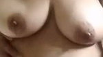 Compilation of videos when I squeeze my breasts for sexual satisfaction part 4