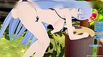 Esdeath x Luffy Get fucked in the park