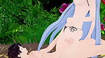 Esdeath x Luffy Get fucked in the park