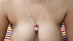Busty Aunty Neha Show Her Boobs And  Pussy