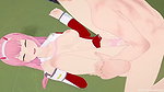 FWB with Zero Two in the changing room