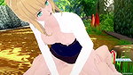 Get Fuck with SABER from Fate Series