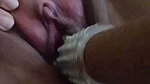 Hand made toy vs my slut pussy
