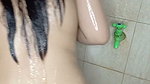 I want to take a bath while sloppy