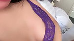 Indo slut transparent lingerie horny masturbate