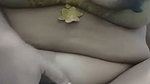Indonesian widow who has not been used for a long time masturbates in front of the camera