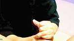 Iranian maid massages her master’s big cock gently in the bedroom
