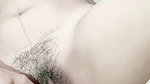 Lonely wife in husband’s living wanders alone to crot
