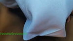 Maid gives blowjob to her employer