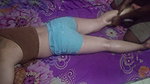 Massage the wife of the person in front of her husband
