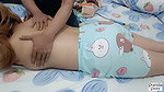 Massaging Auntie In Giving Gifts